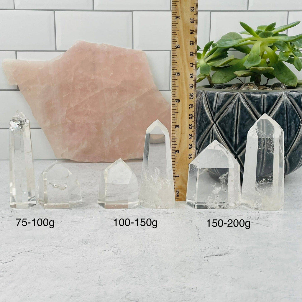 Crystal Quartz Points - BY Weight: Under .025g