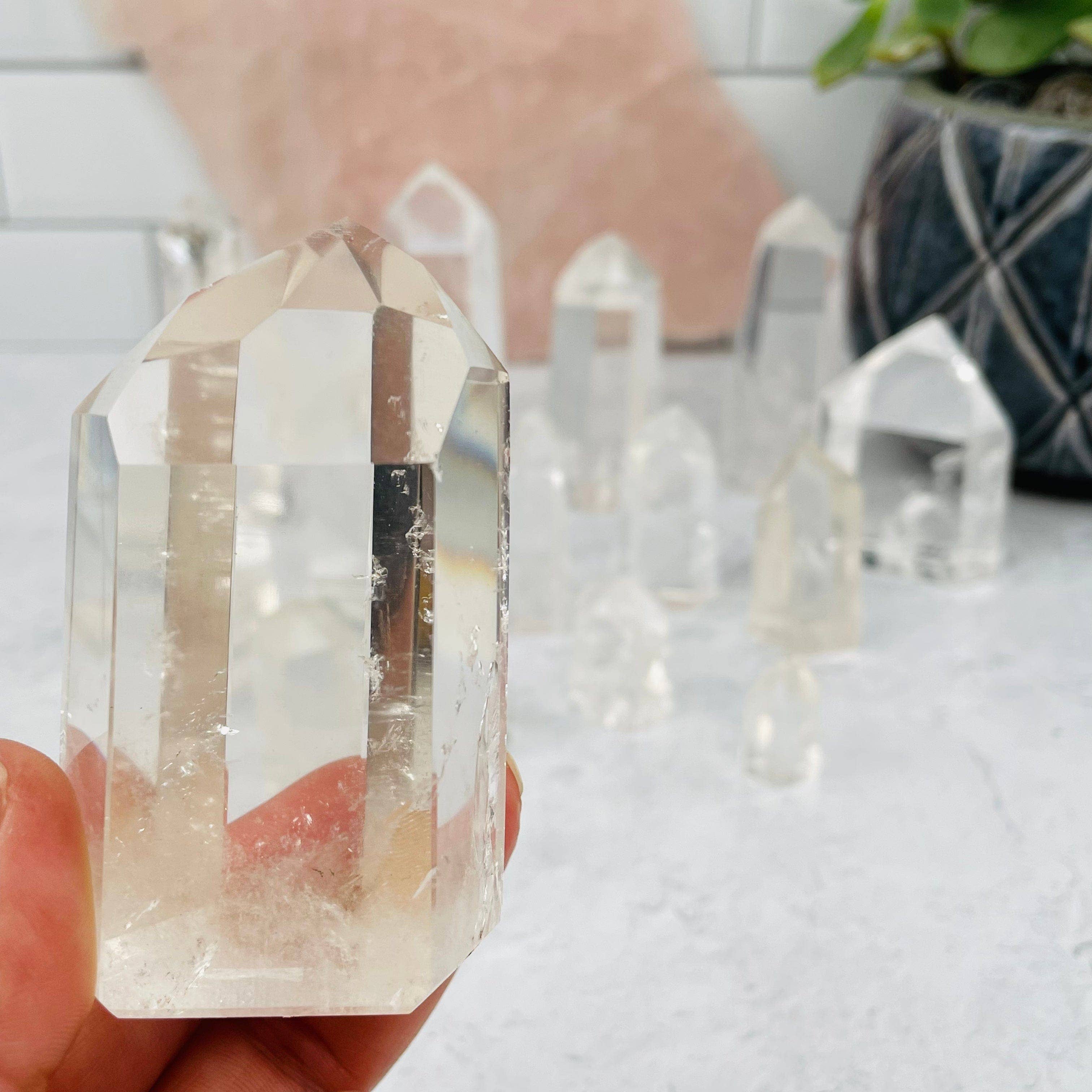 Crystal Quartz Points - BY Weight: Under .025g